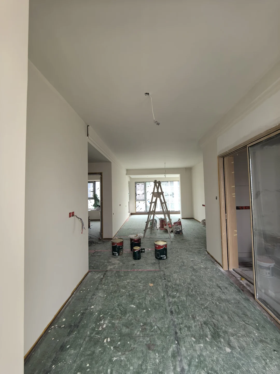 乳胶漆刷的小羊皮纹