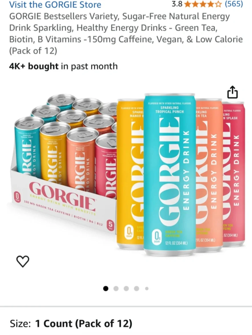 才5卡!!!! 免费低卡能量饮料