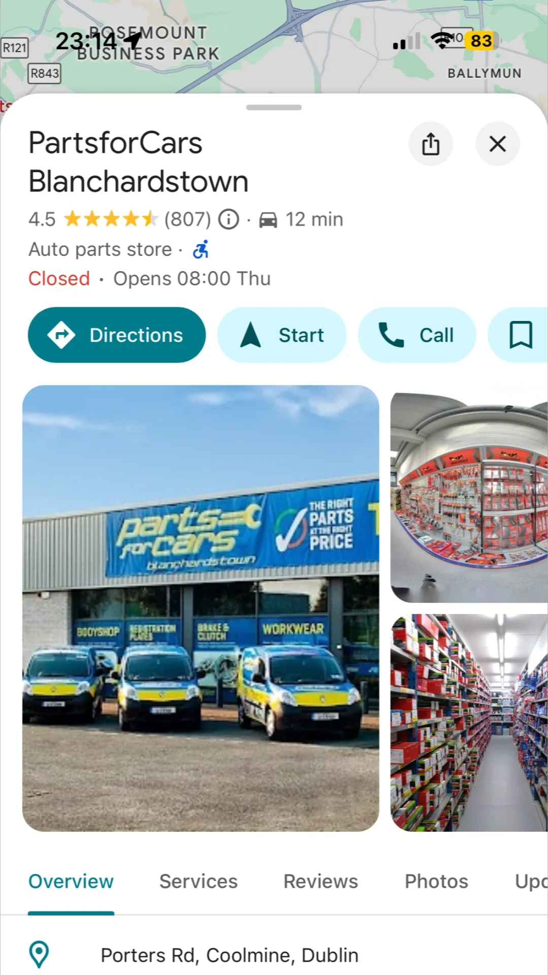 ??都柏林汽车配件店