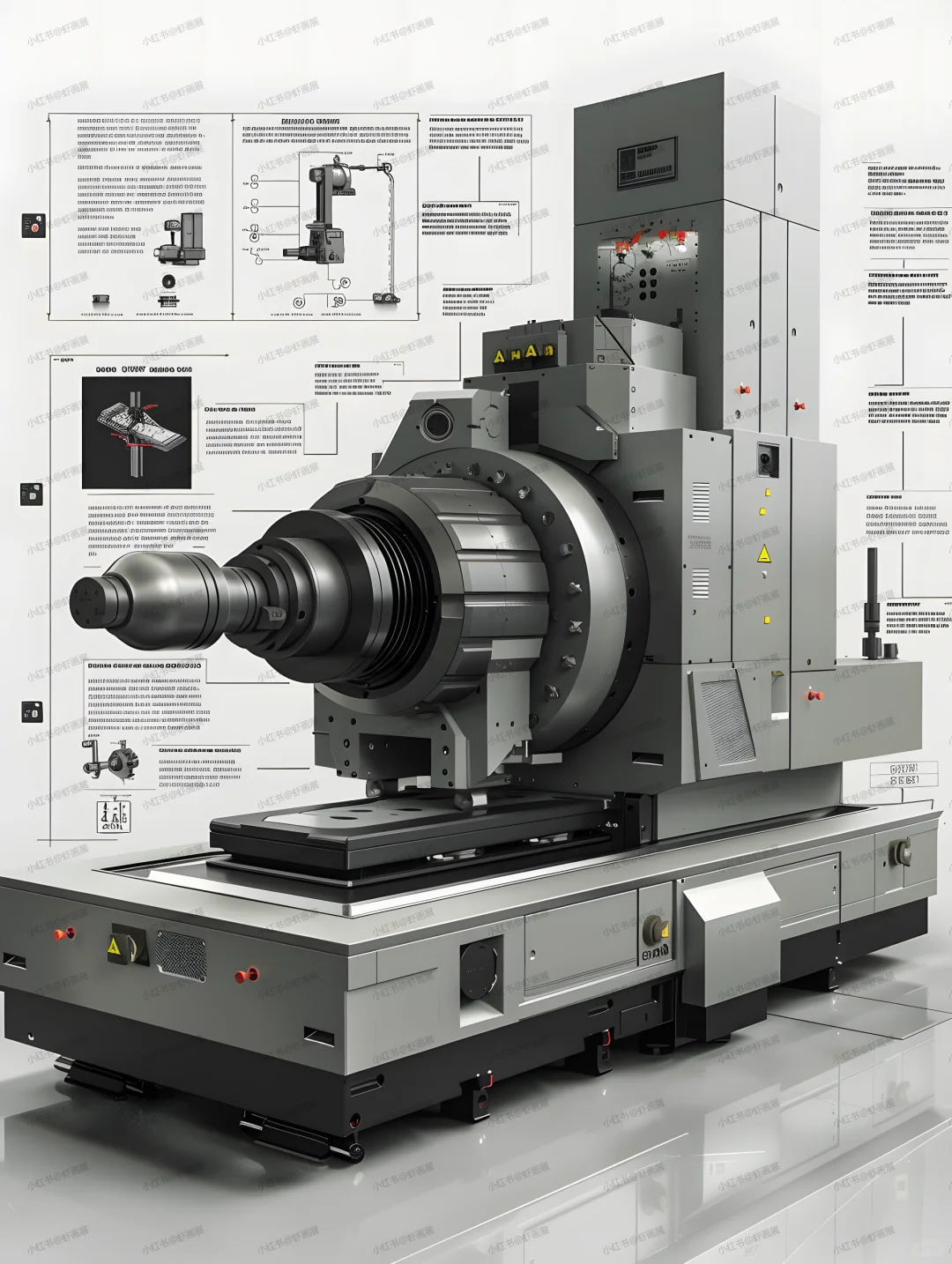 第六代工业铣床……