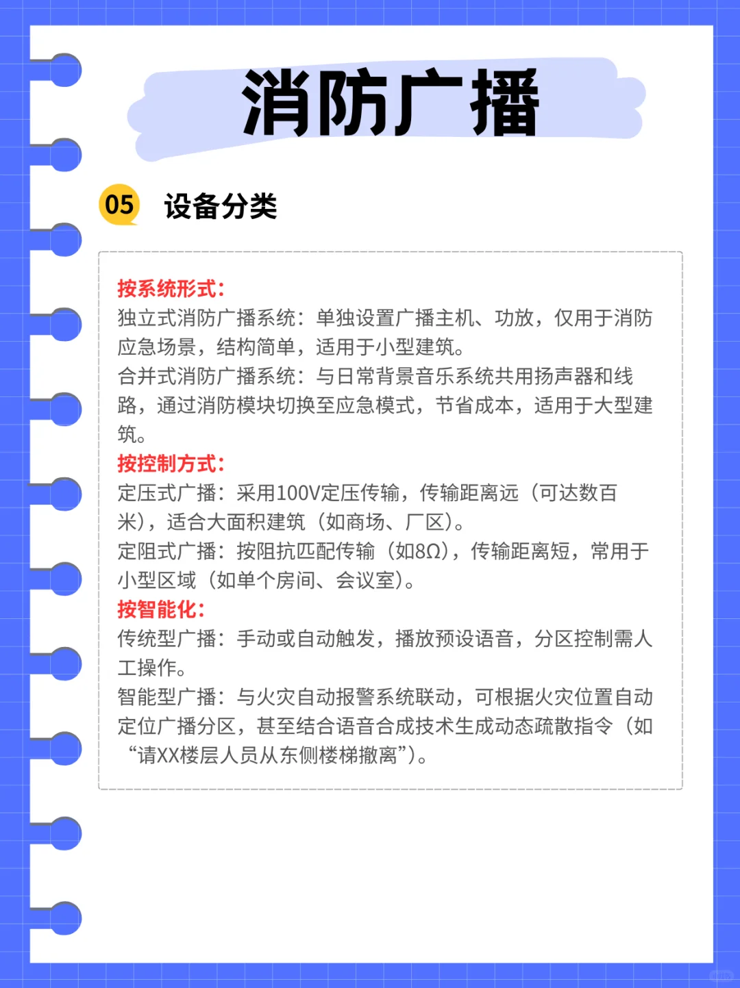 消防设备介绍（二十九）消防广播