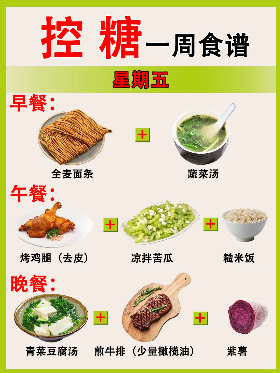 控糖饮食法减脂餐打卡减脂期吃什么健康养生