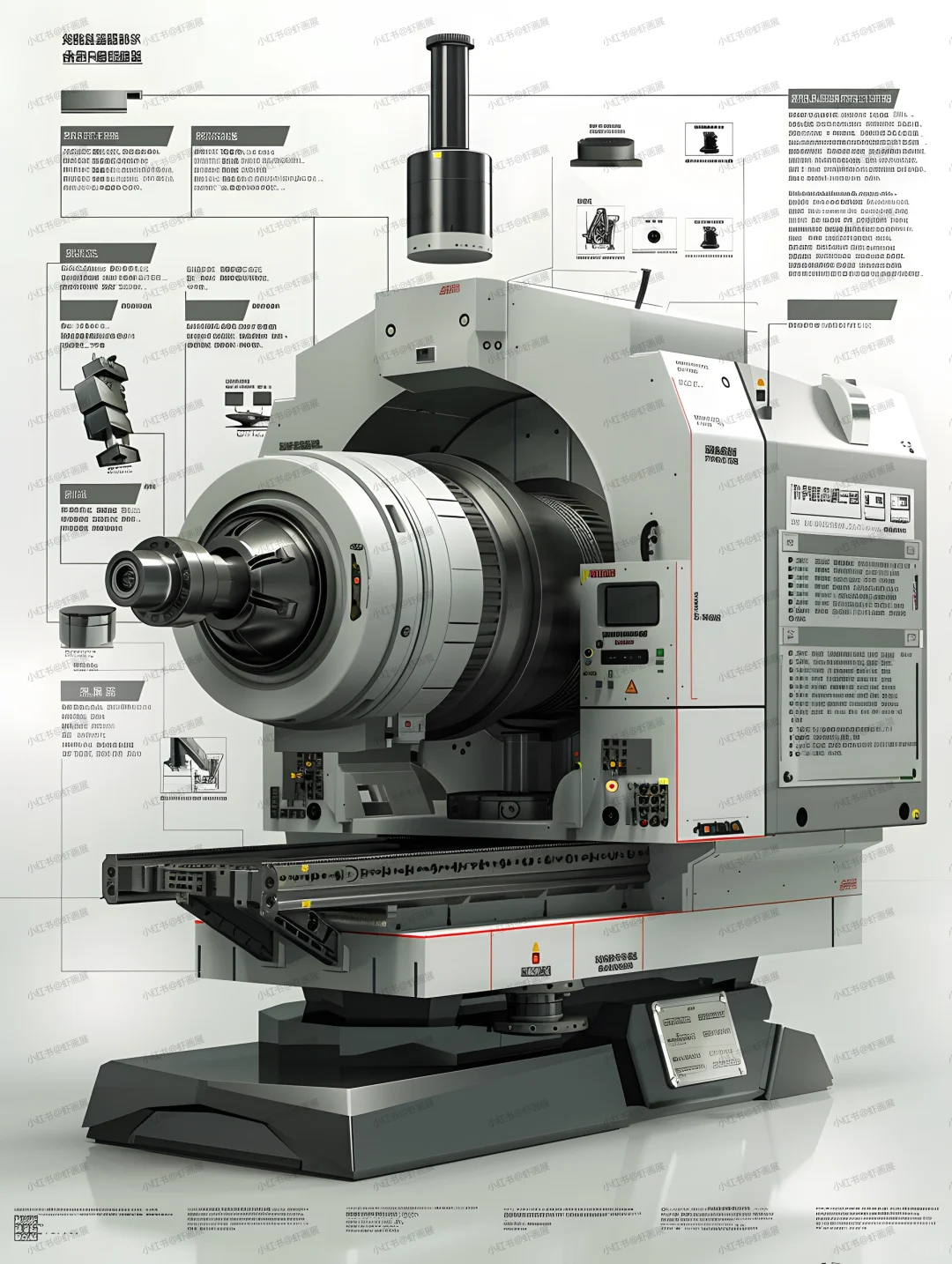 第六代工业铣床……