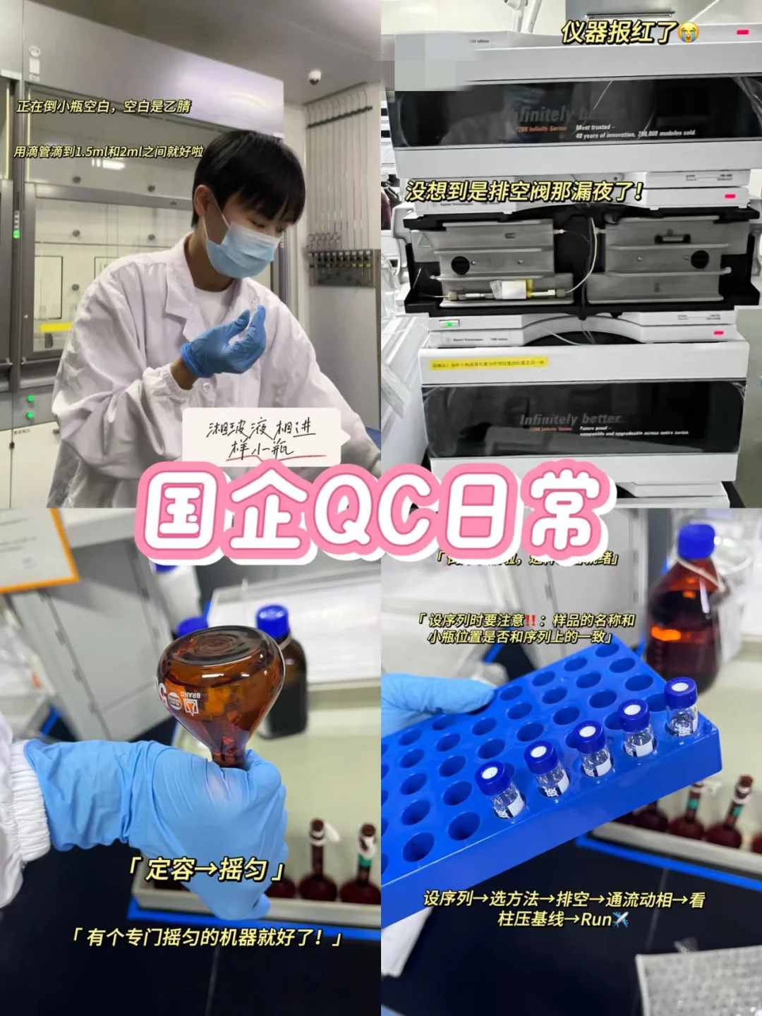 QC检测｜教你如何拿捏?液相实验