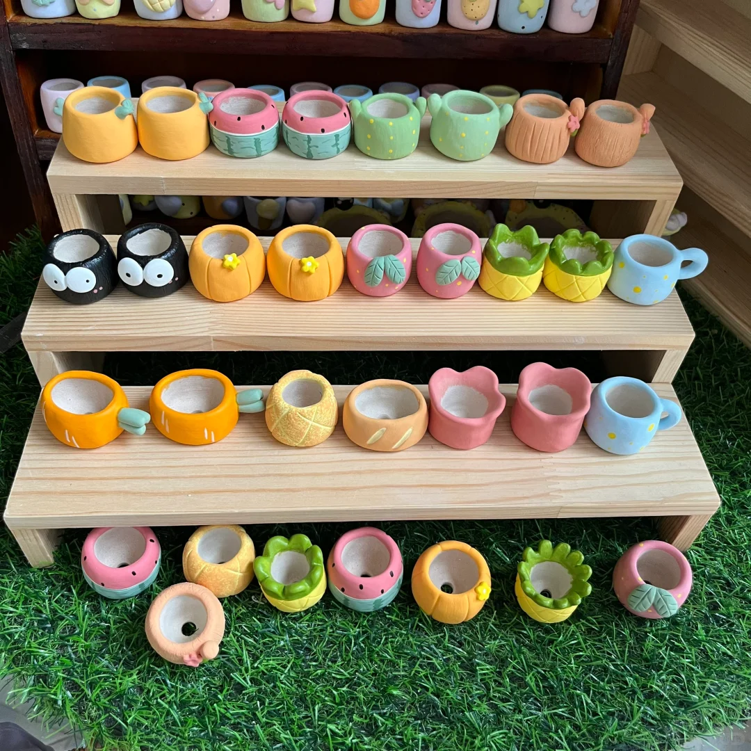 做了一批各种各样七七八八的小拇指盆啦