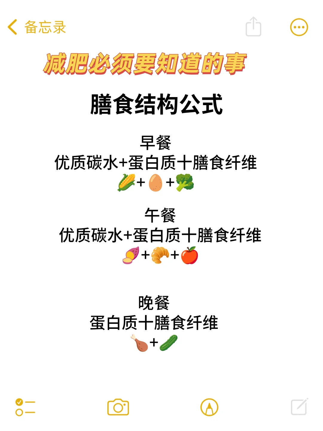 不节食❗ 纯饮食减肥必看的科学饮食法