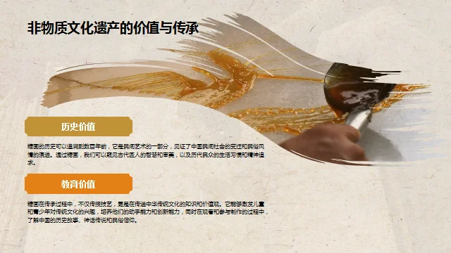 糖画❗️非遗糖画介绍ppt成品课件