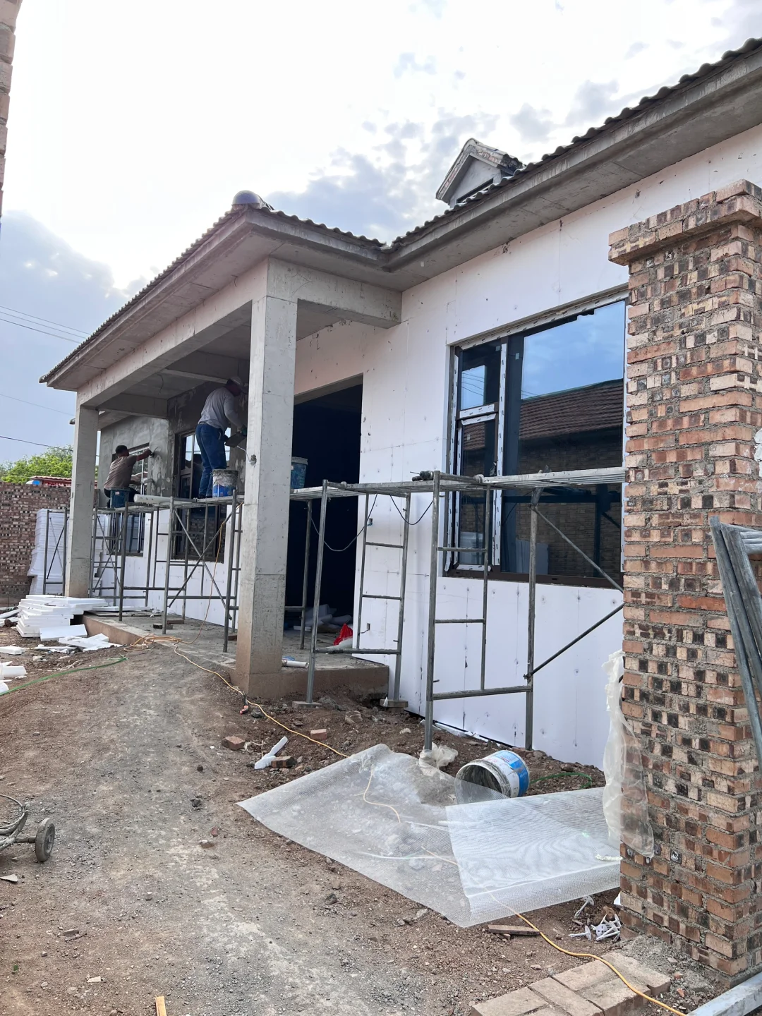 农村自建房做保温