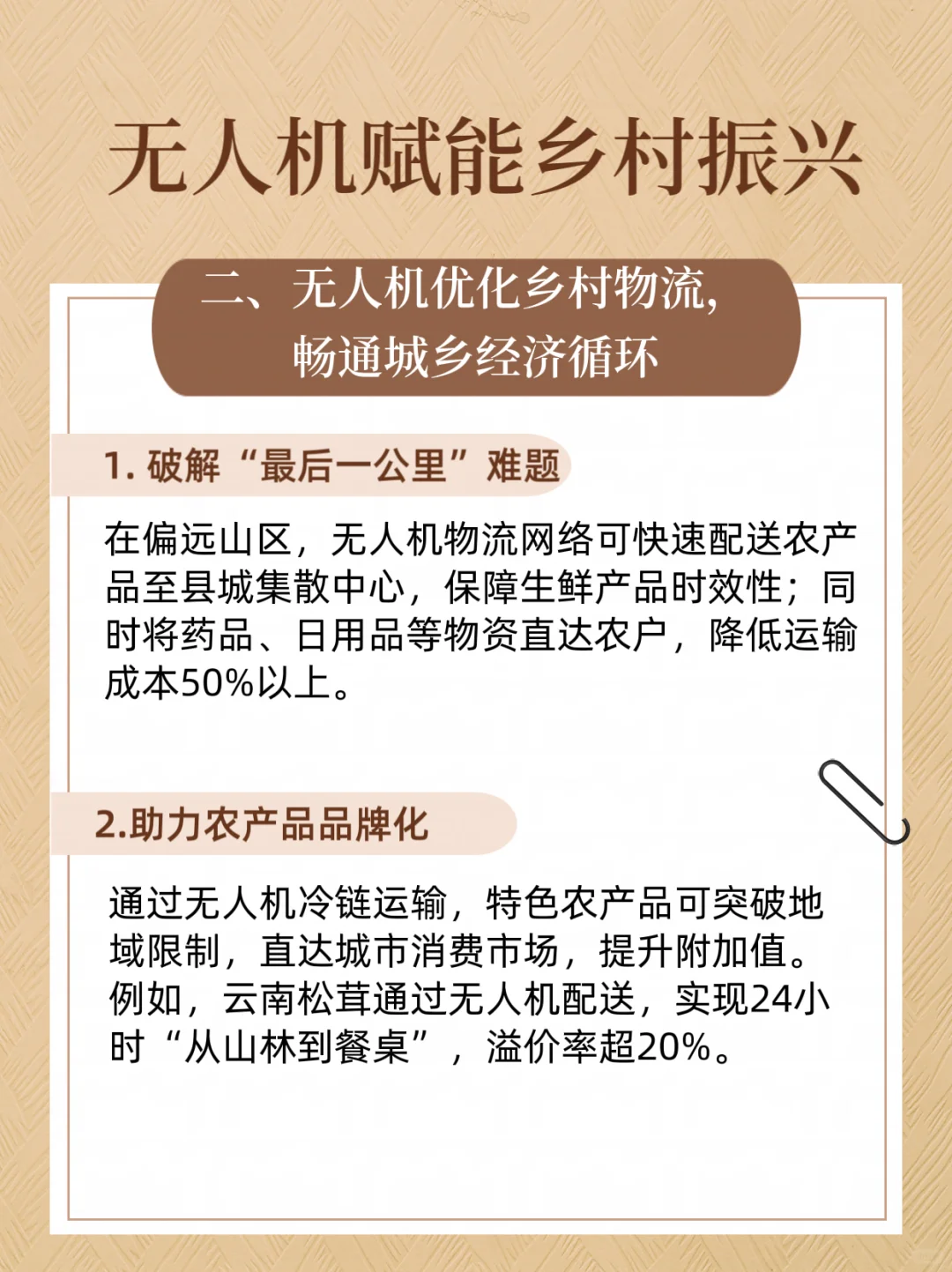 无人机赋能乡村振兴：新质生产力推动高质量