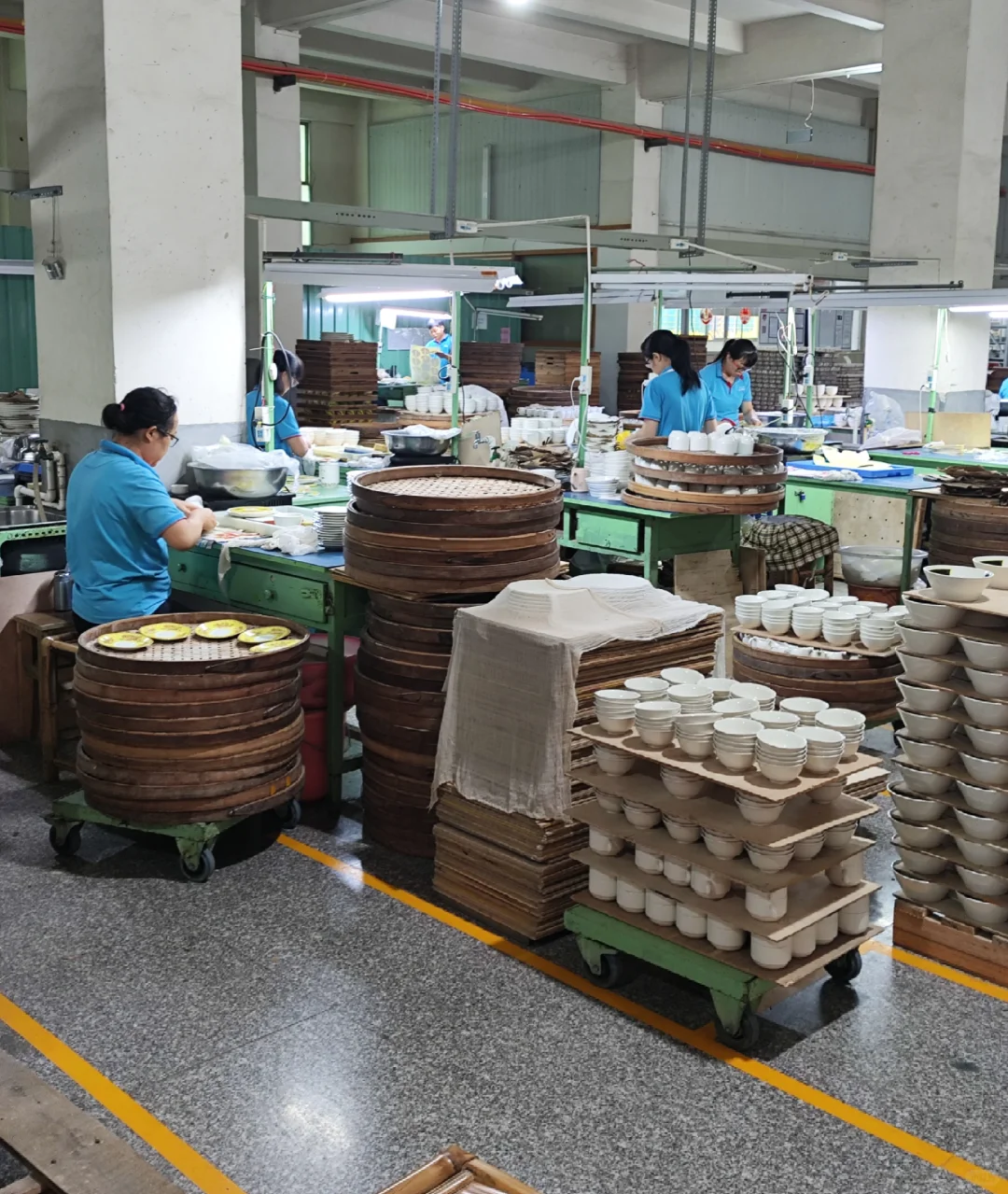 实践体验33-1:Day5-2-参观现代化陶瓷车间