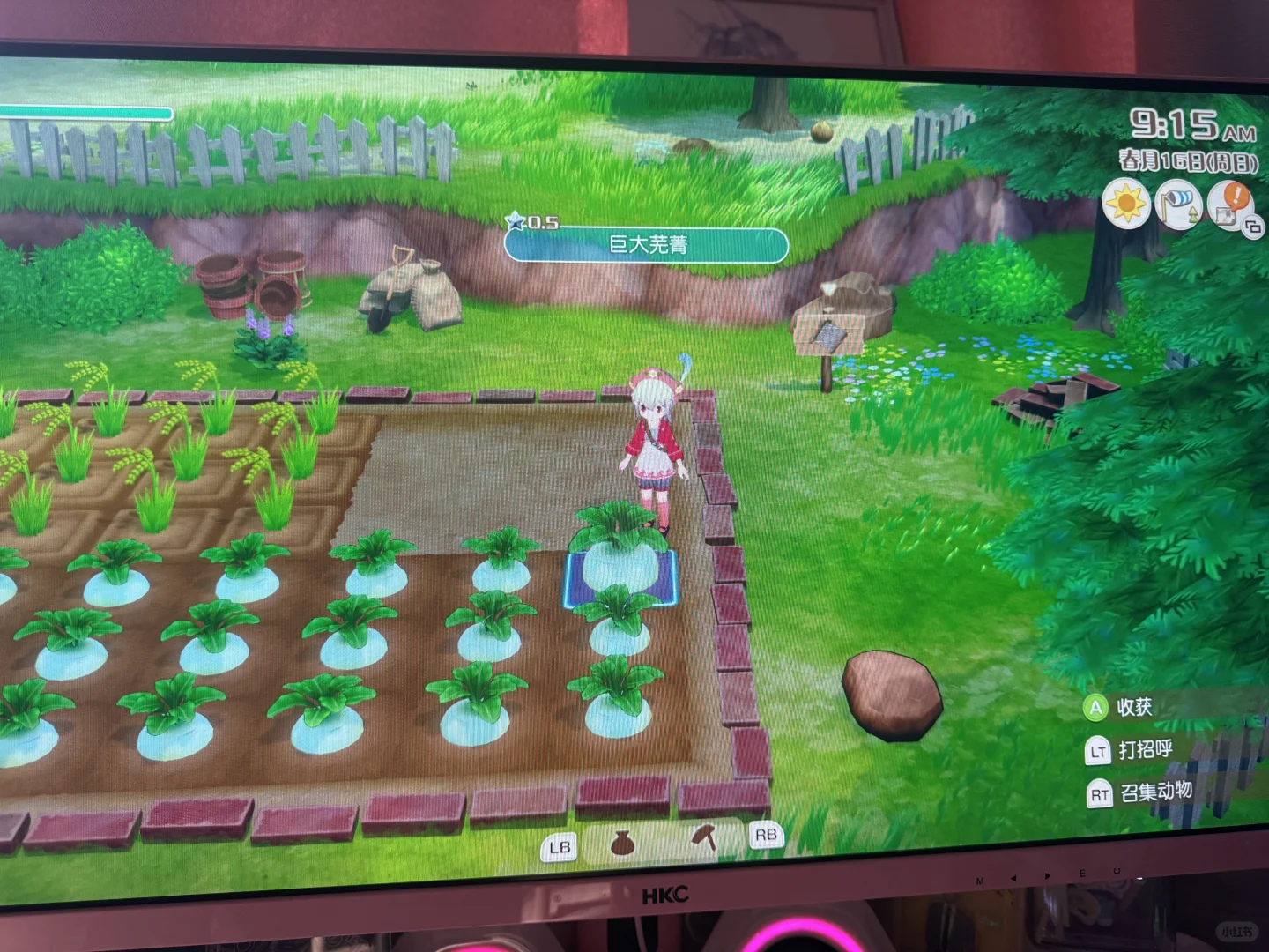 这就出巨大作物了