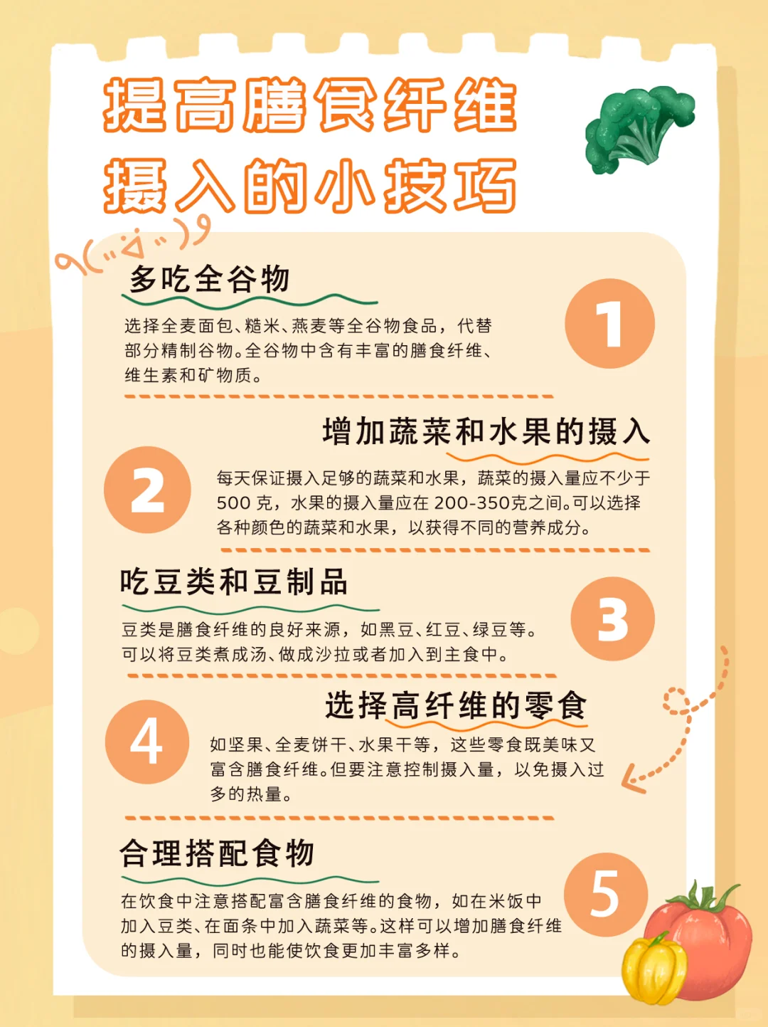 ?膳食纤维科普 | 健康生活必备?