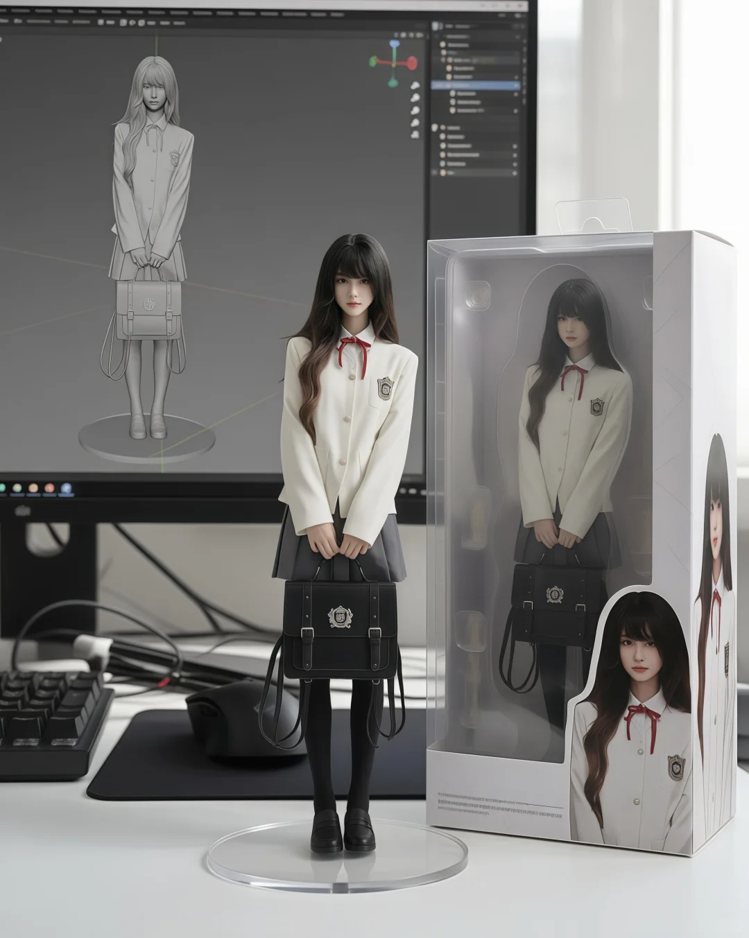 一键出!大学生自己的真人手办!