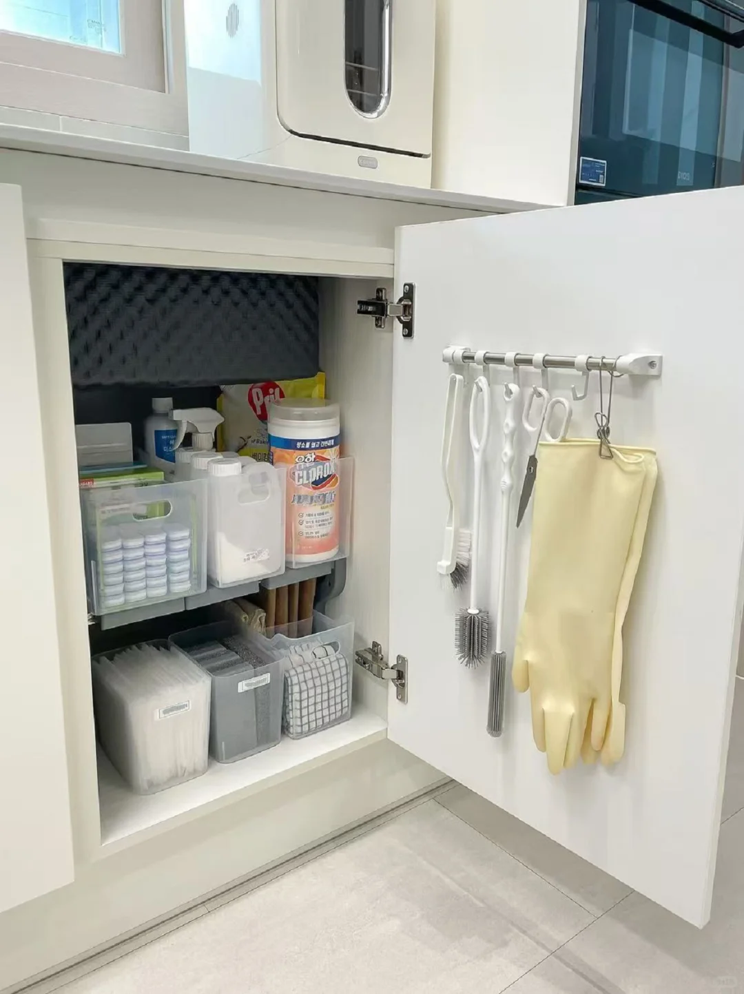 满足强迫症患者的完美厨房收纳成果!