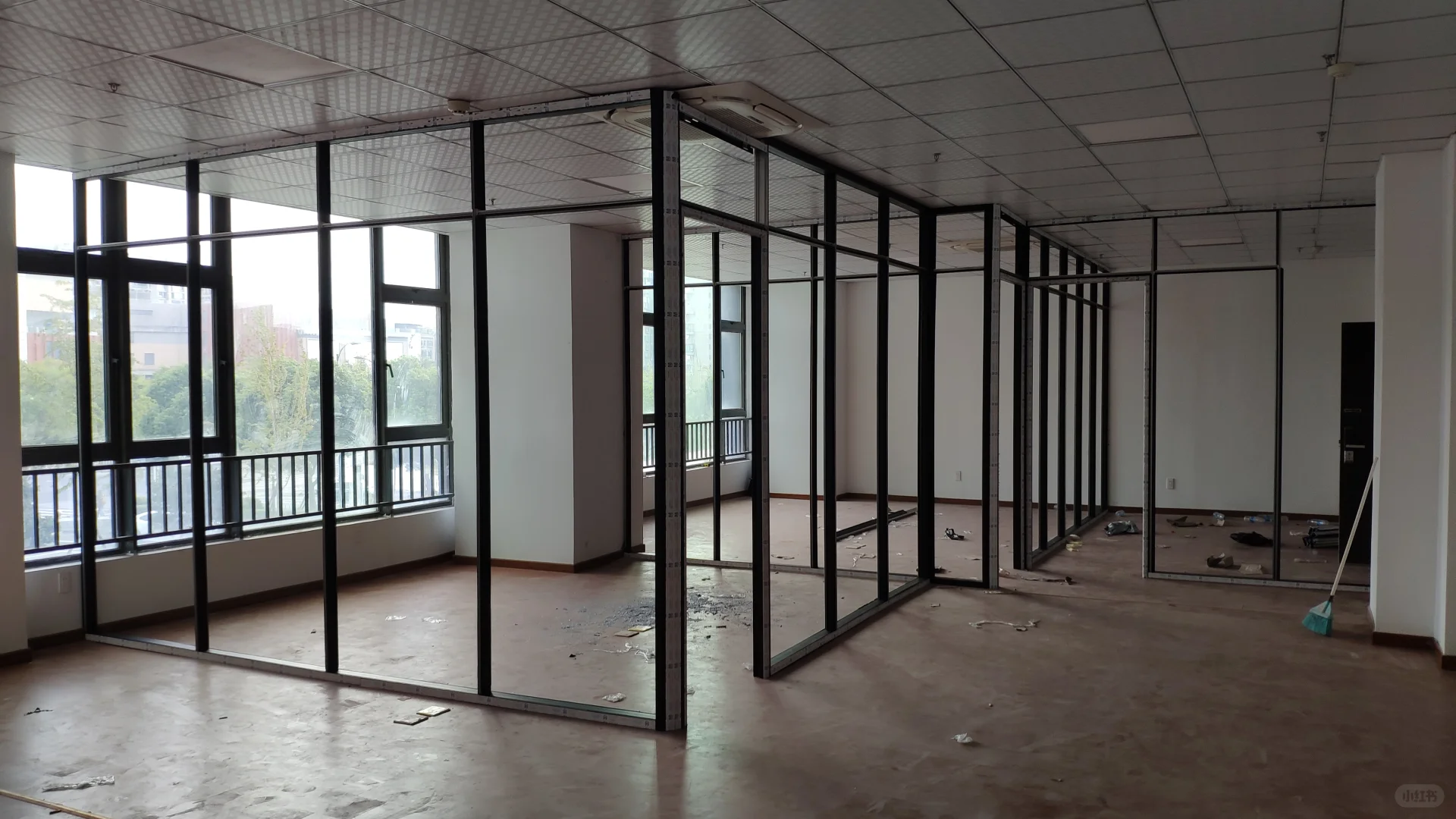 玻璃隔断98一平