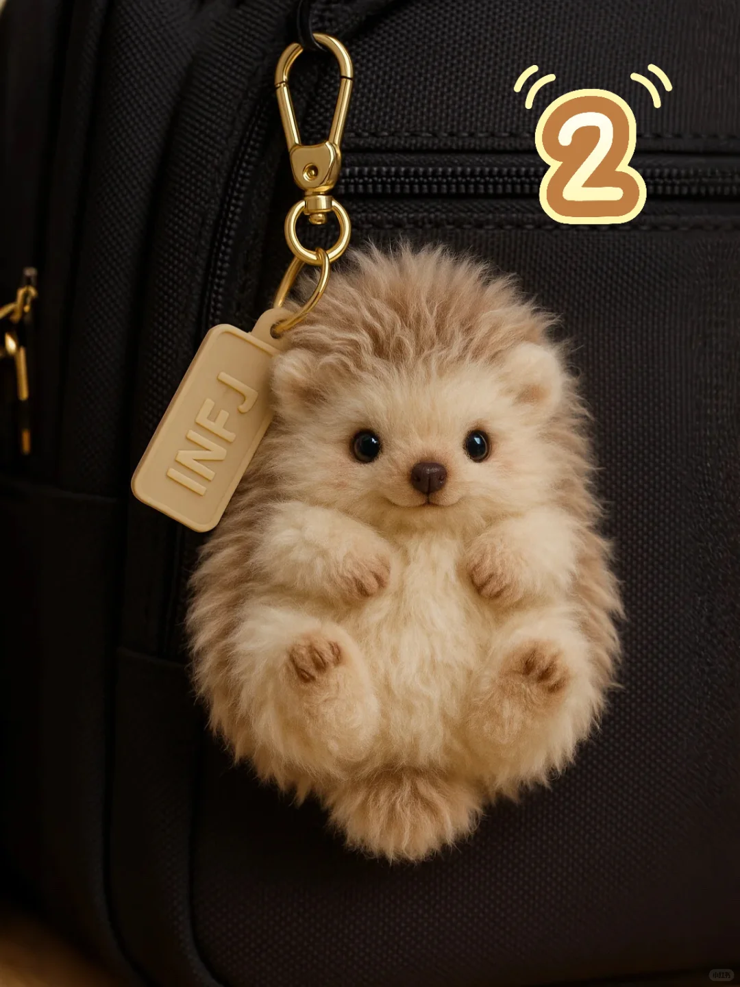 ?INFJ小刺猬挂件