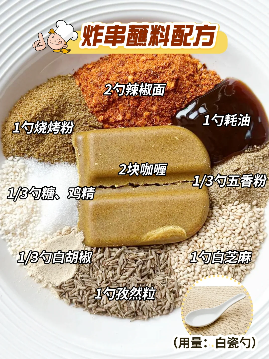 ?家庭式炸串食材清单|㊙️内附炸串蘸料配方