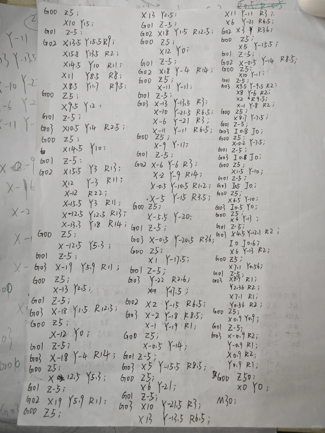 金工实习数铣机床代码HelloKitty