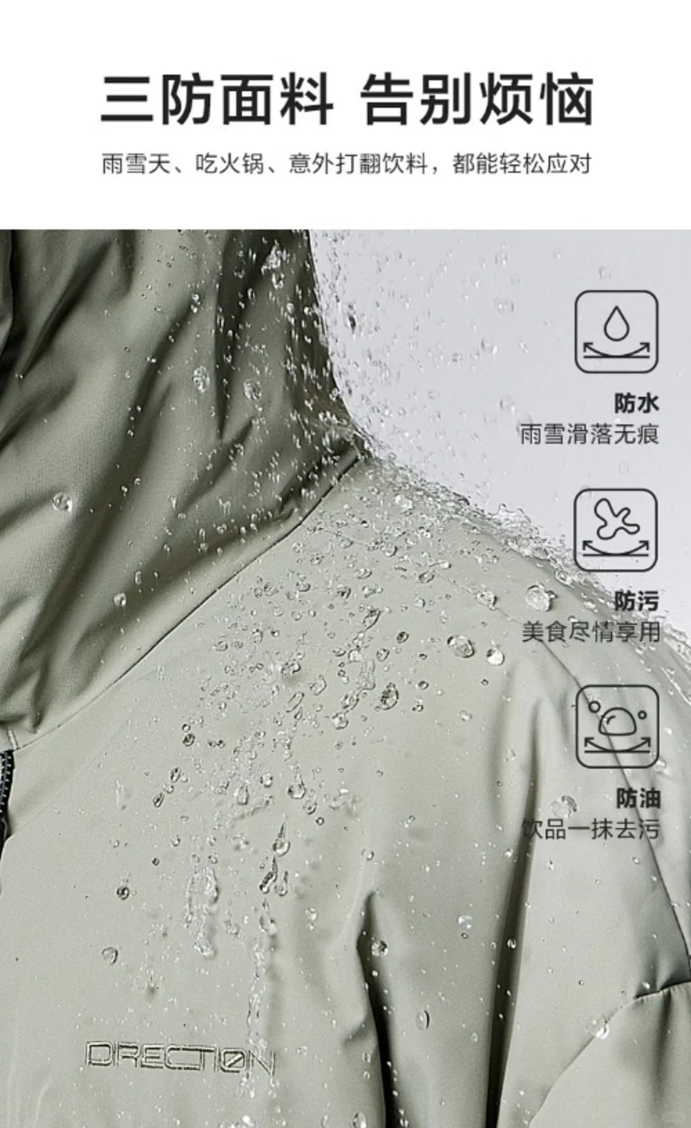 分享篇|三防面料展示|面料卖点|电商|灵感源