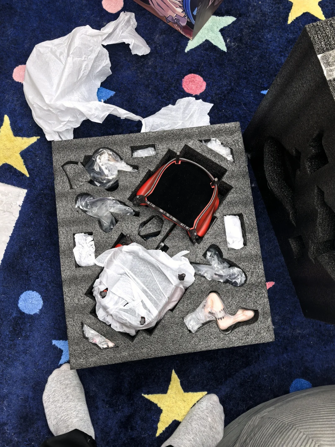 抽不到鲨鱼妹只能买手办了