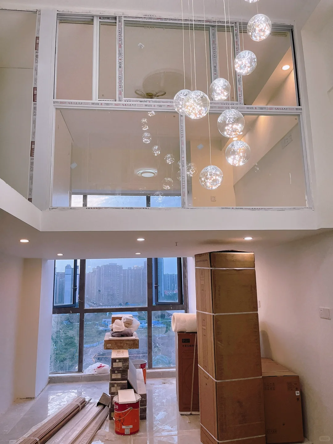 36平Loft公寓装修玻璃篇