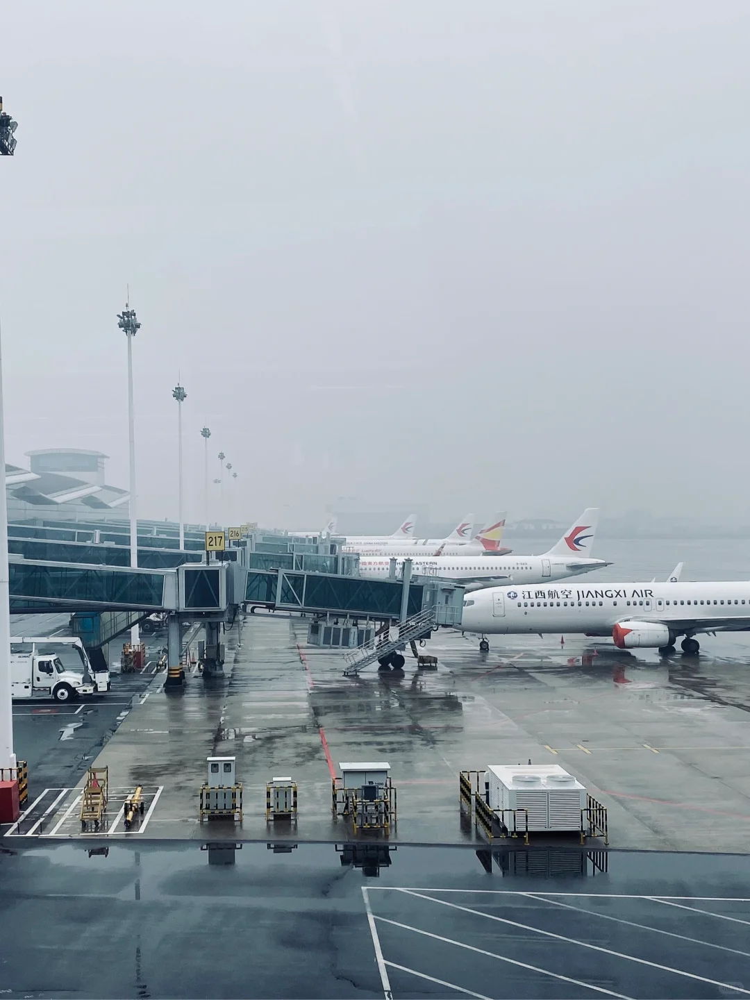 交换一张你在航站楼里拍的飞机✈