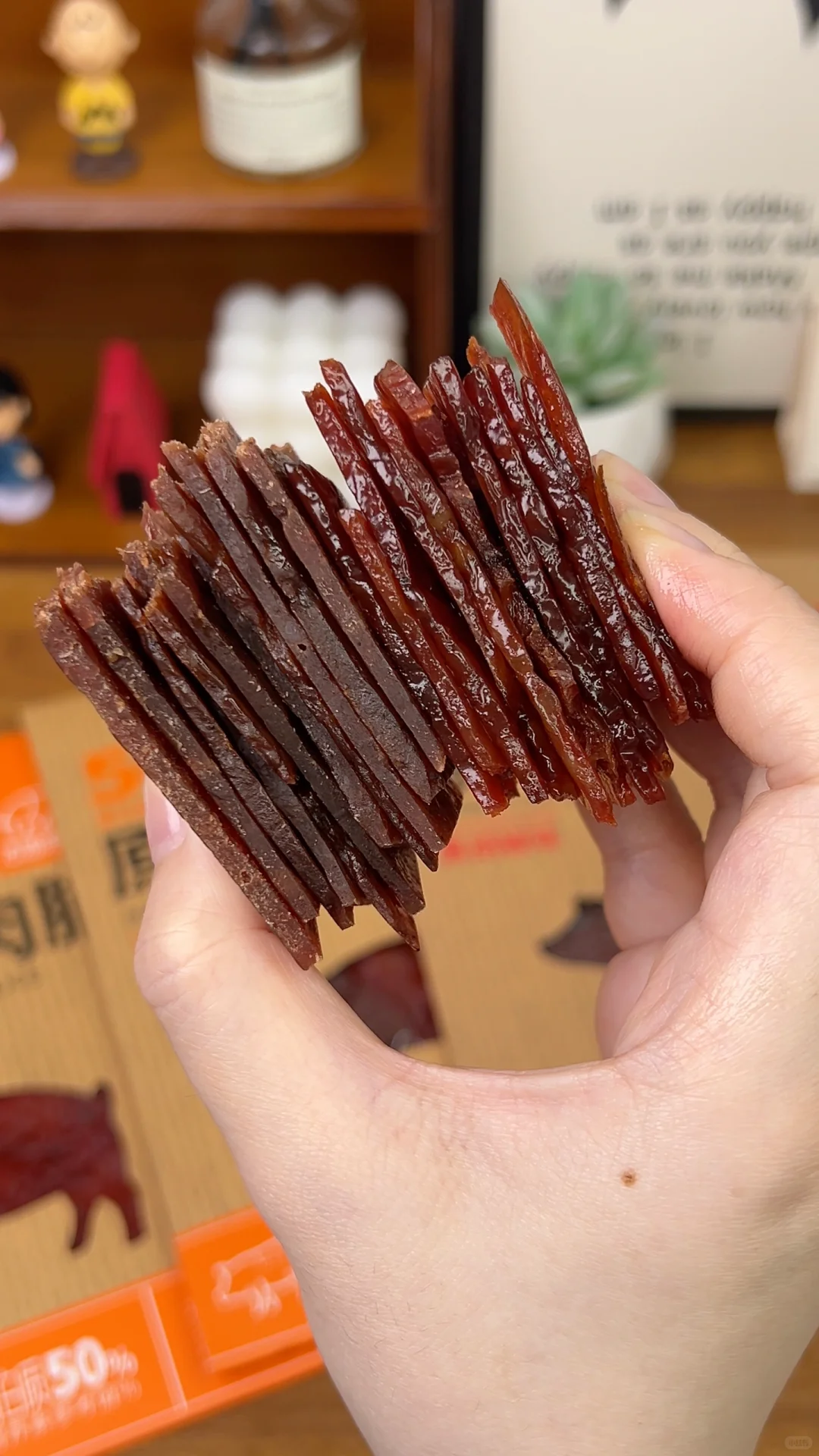 零食素材✨大片猪肉脯| 礼貌拿图