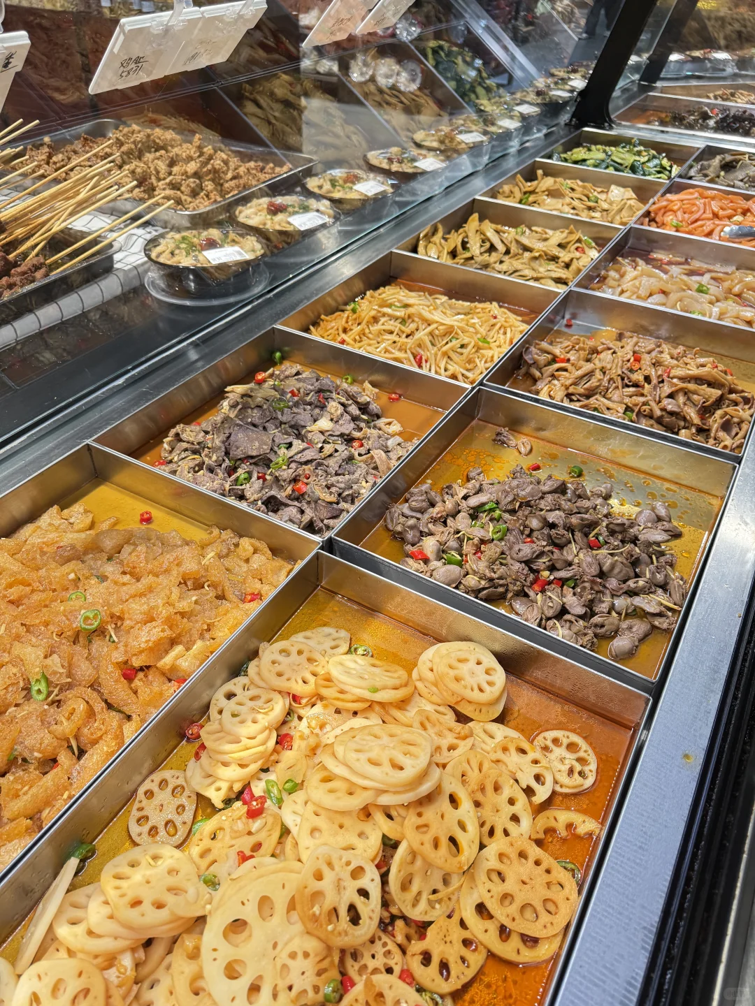 三明的超市居然有这么多熟食了吗