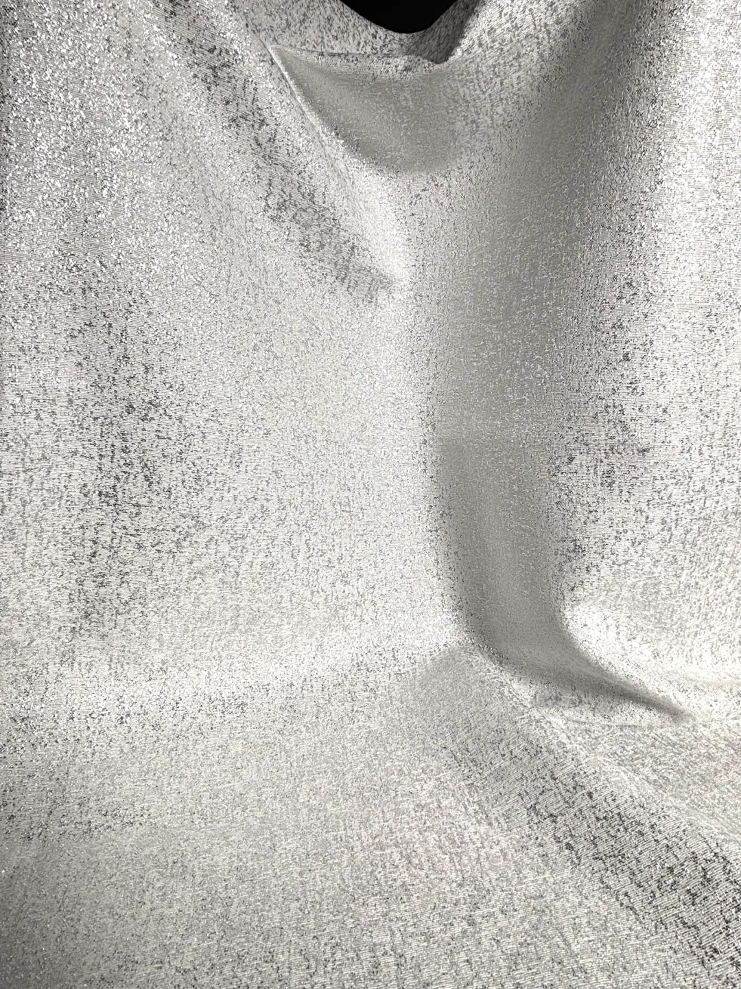 会发光的雪，真的太美了！！银丝乱纹提花