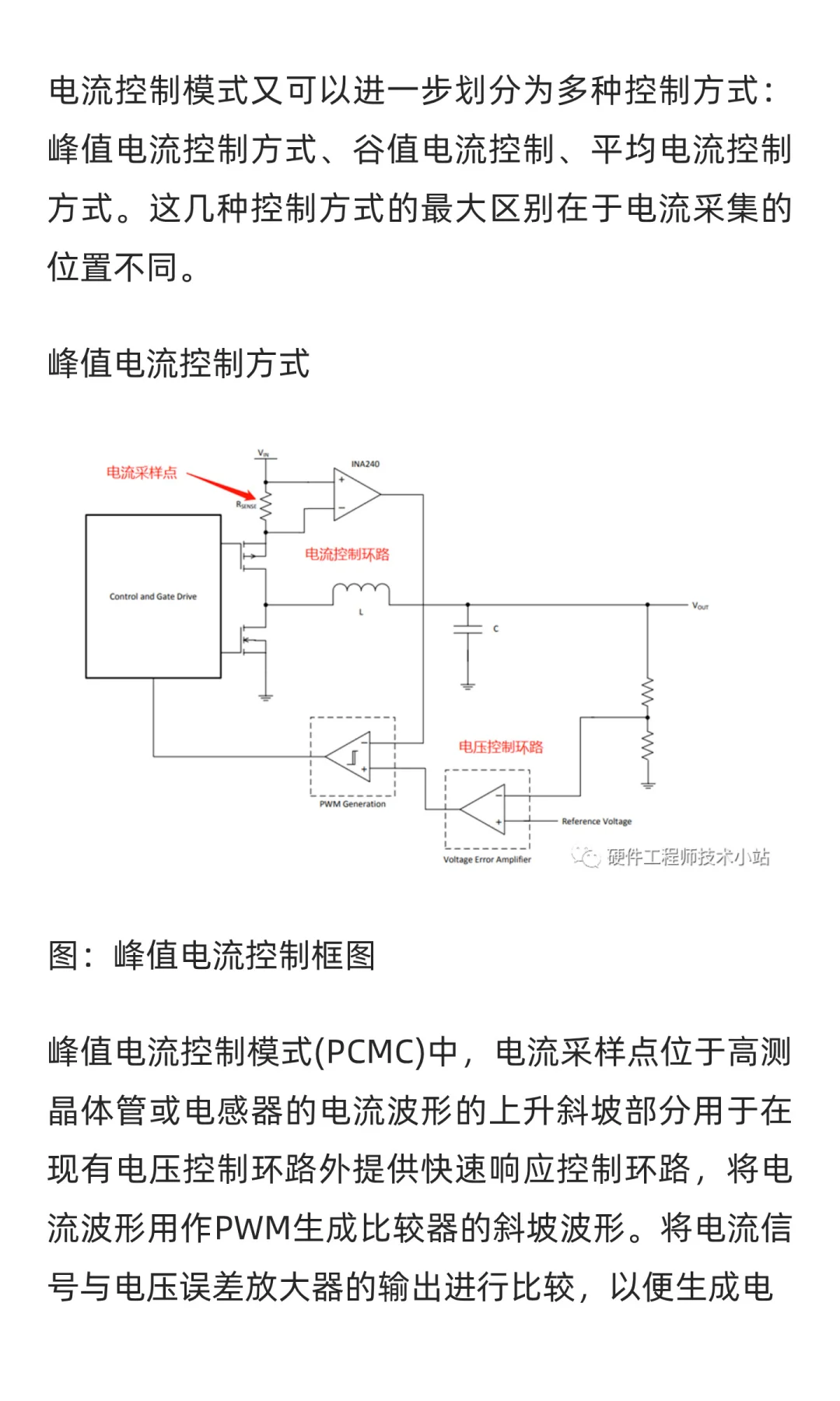 电压控制模式和电流控制模式
