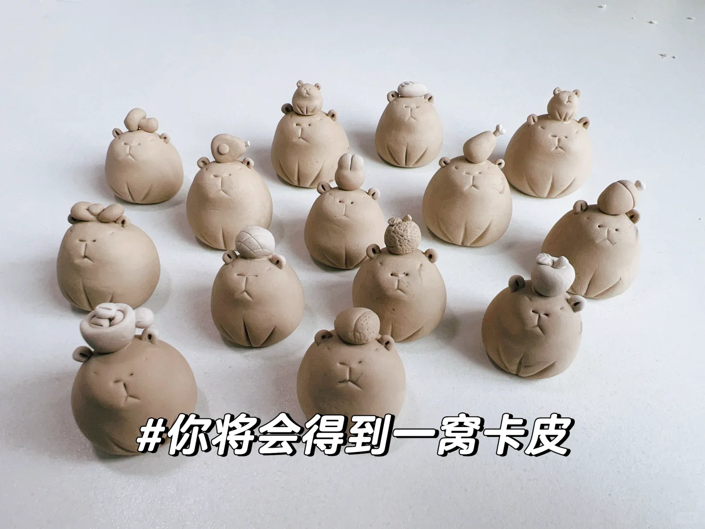 陶艺教程｜卡皮巴拉！?