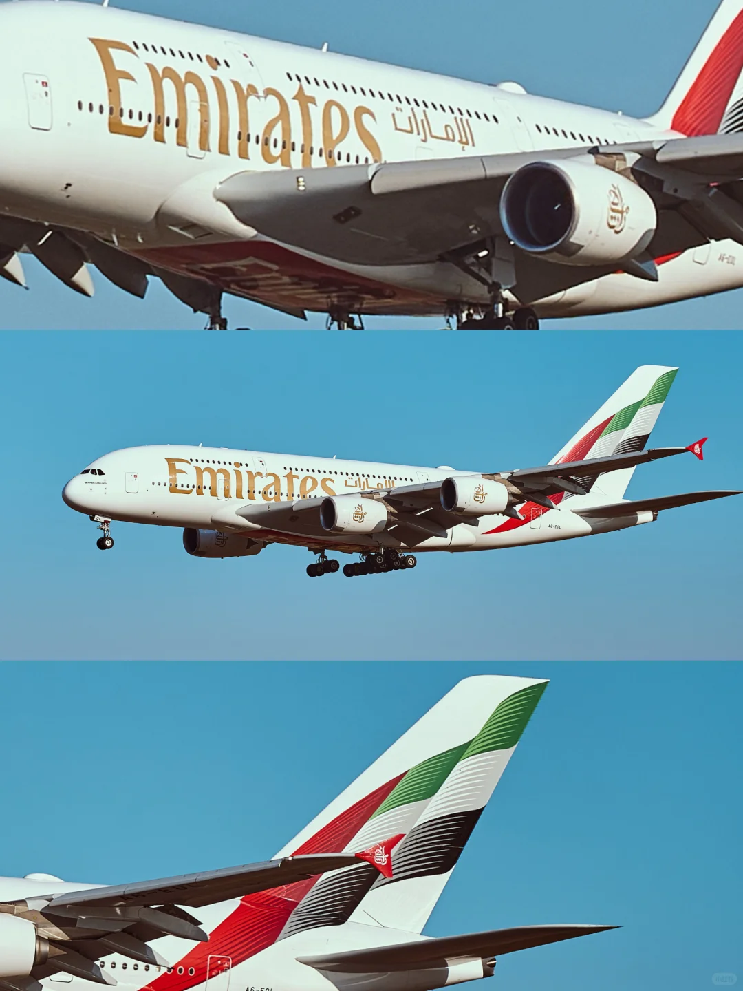 阿联酋航空A380-861｜EK302新涂立体彩绘