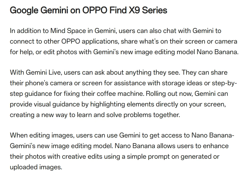 OPPO与Google联手重塑个性化移动AI体验