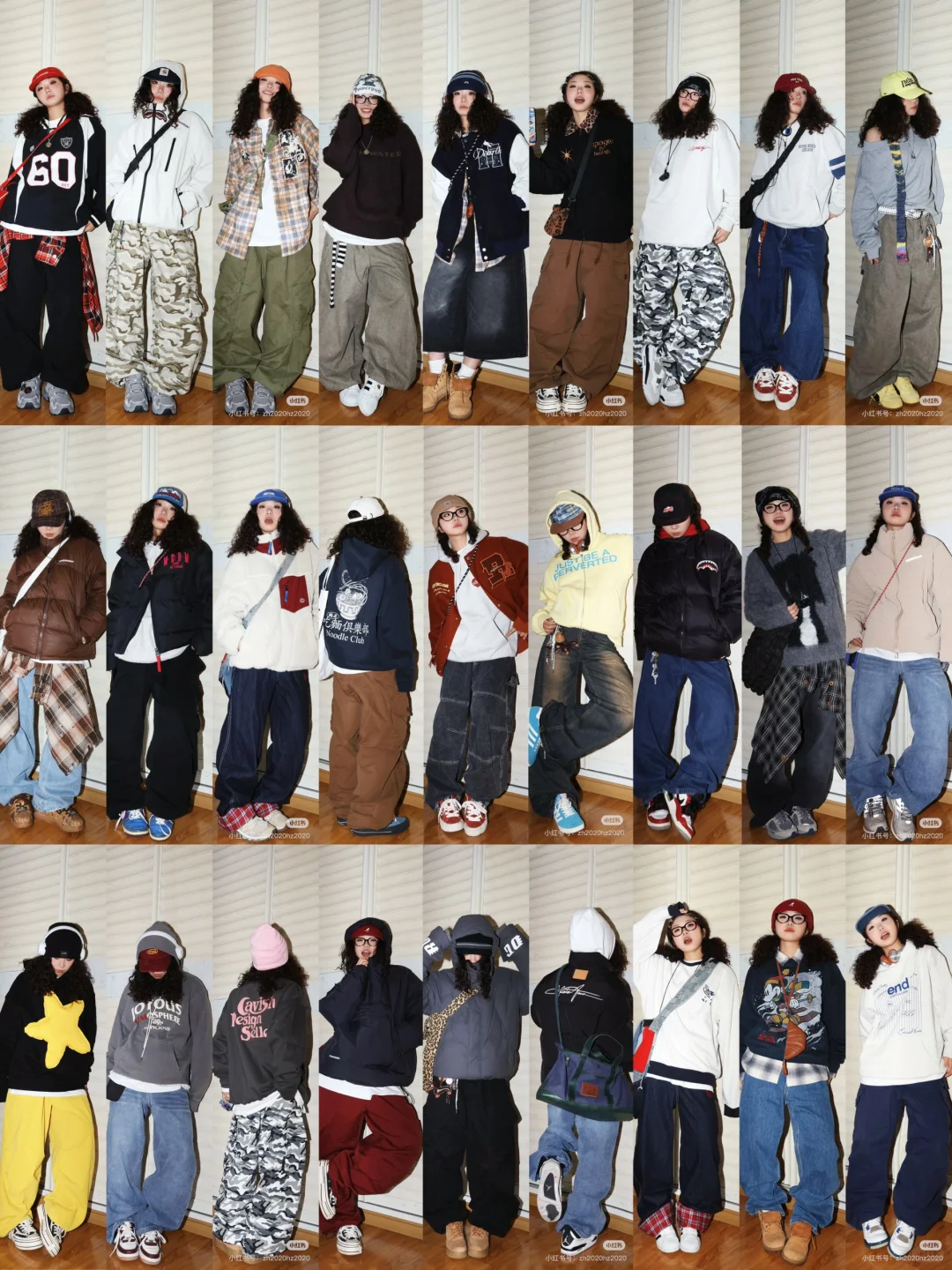 160 110｜27套美式街头秋冬穿搭合集