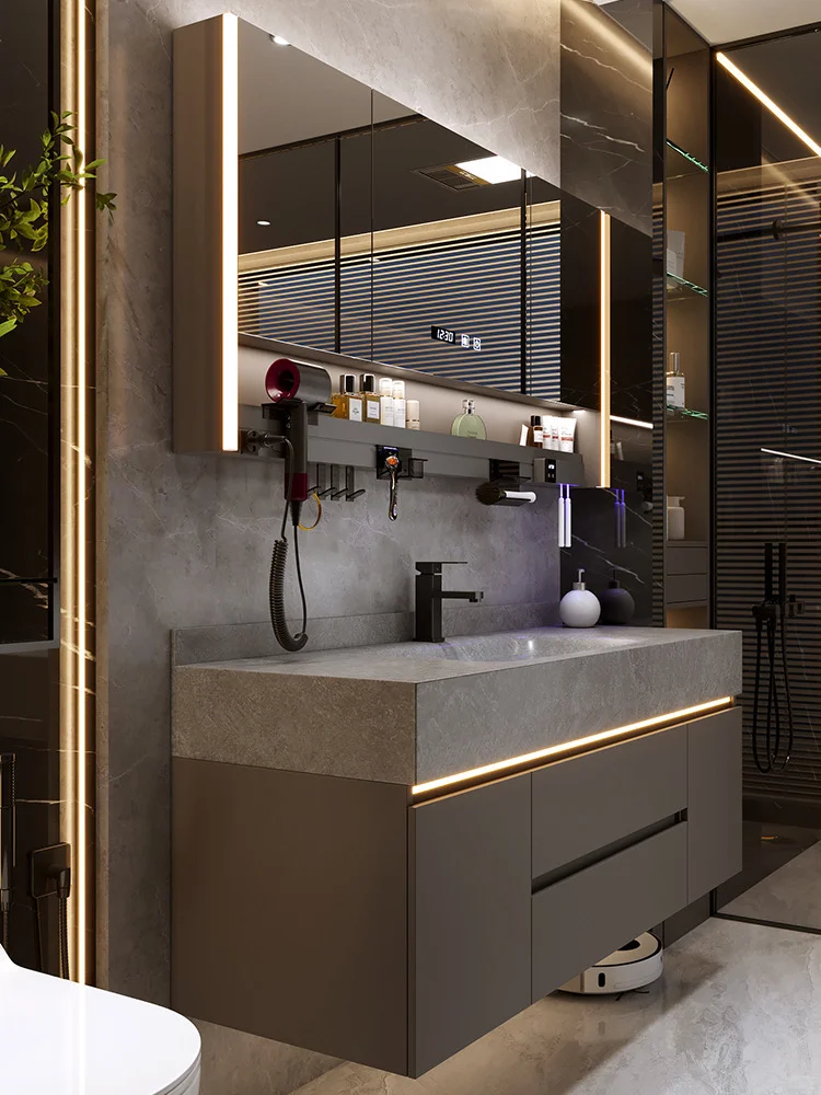 星级酒店同款浴柜！智能镜柜科技感爆棚