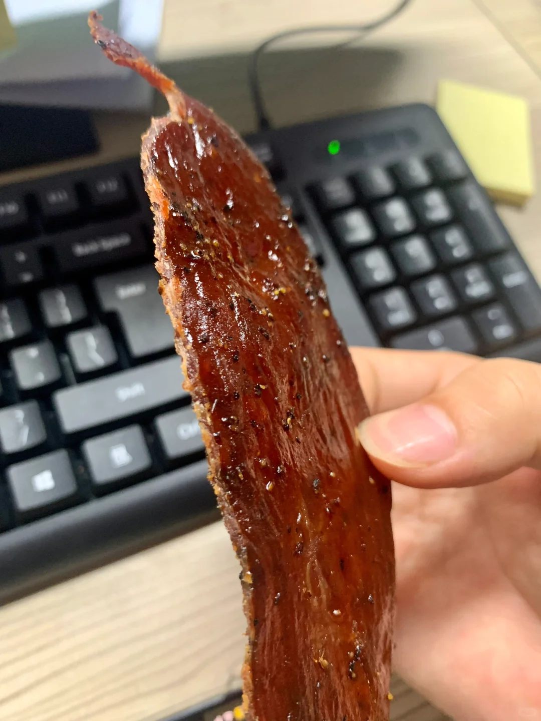 超大块原切猪肉脯，健康美味零食必备选择