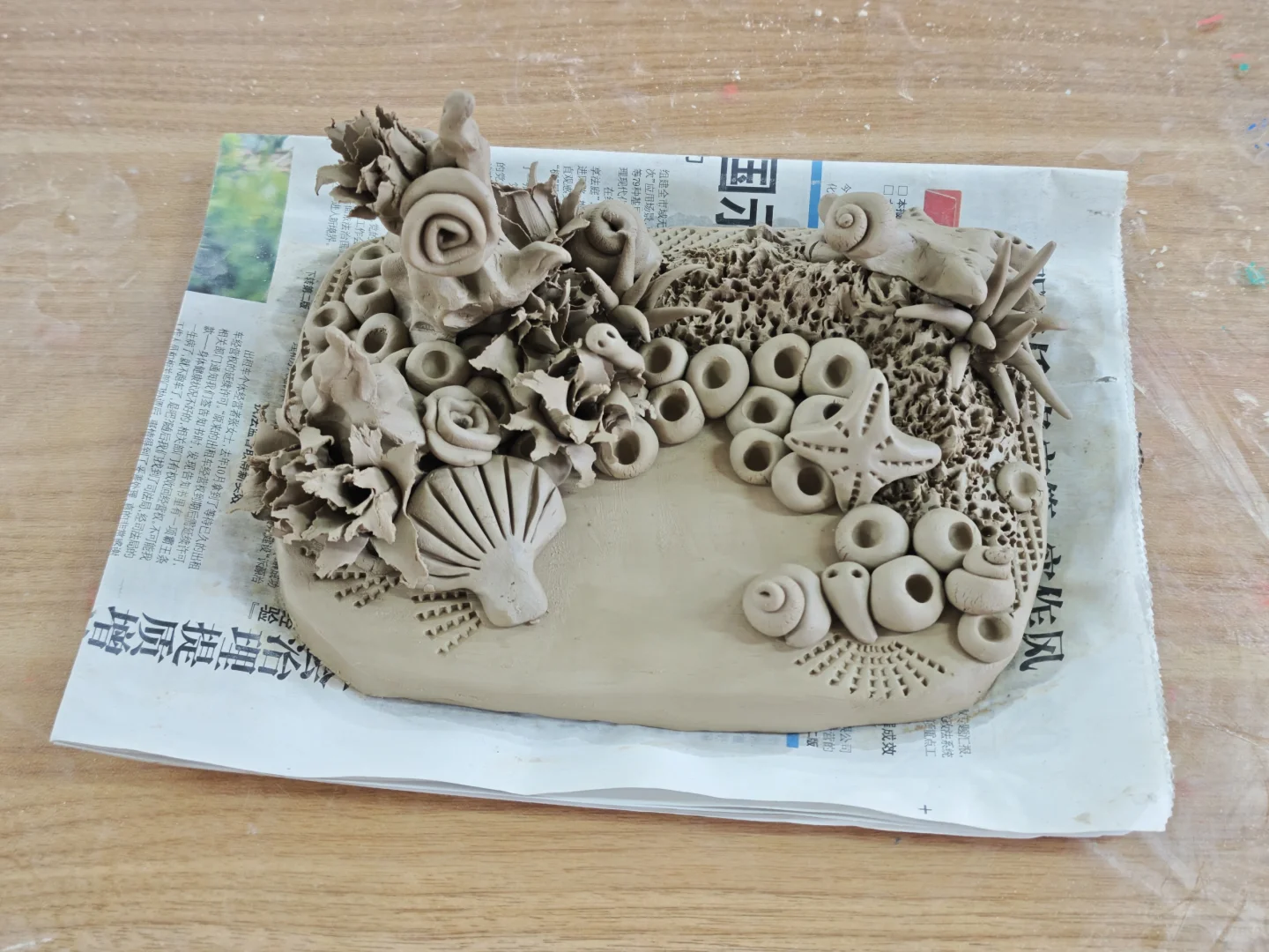 60分钟陶艺课堂之海底世界～