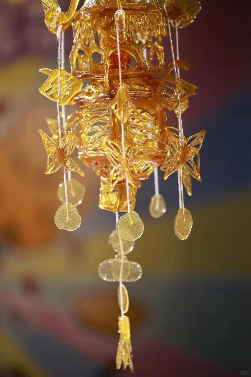 甜蜜艺术——武隆任氏糖画(明朝宫灯)