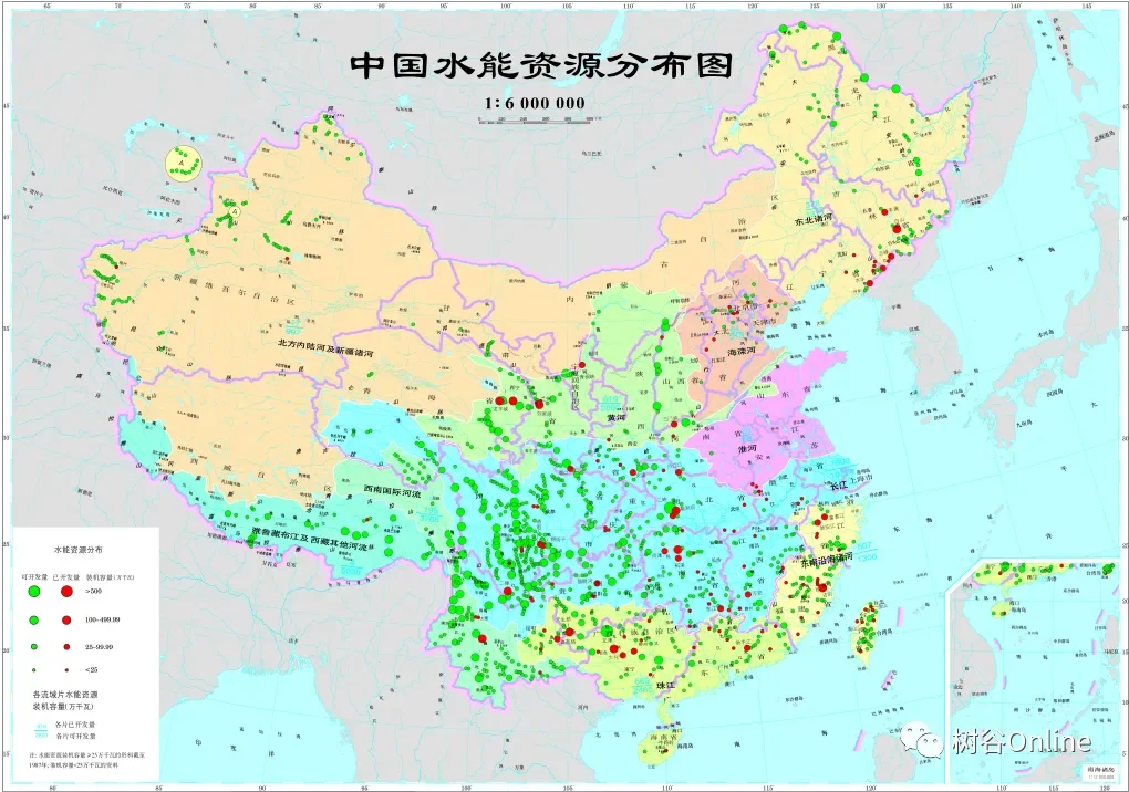 分享一波中国能源分布图