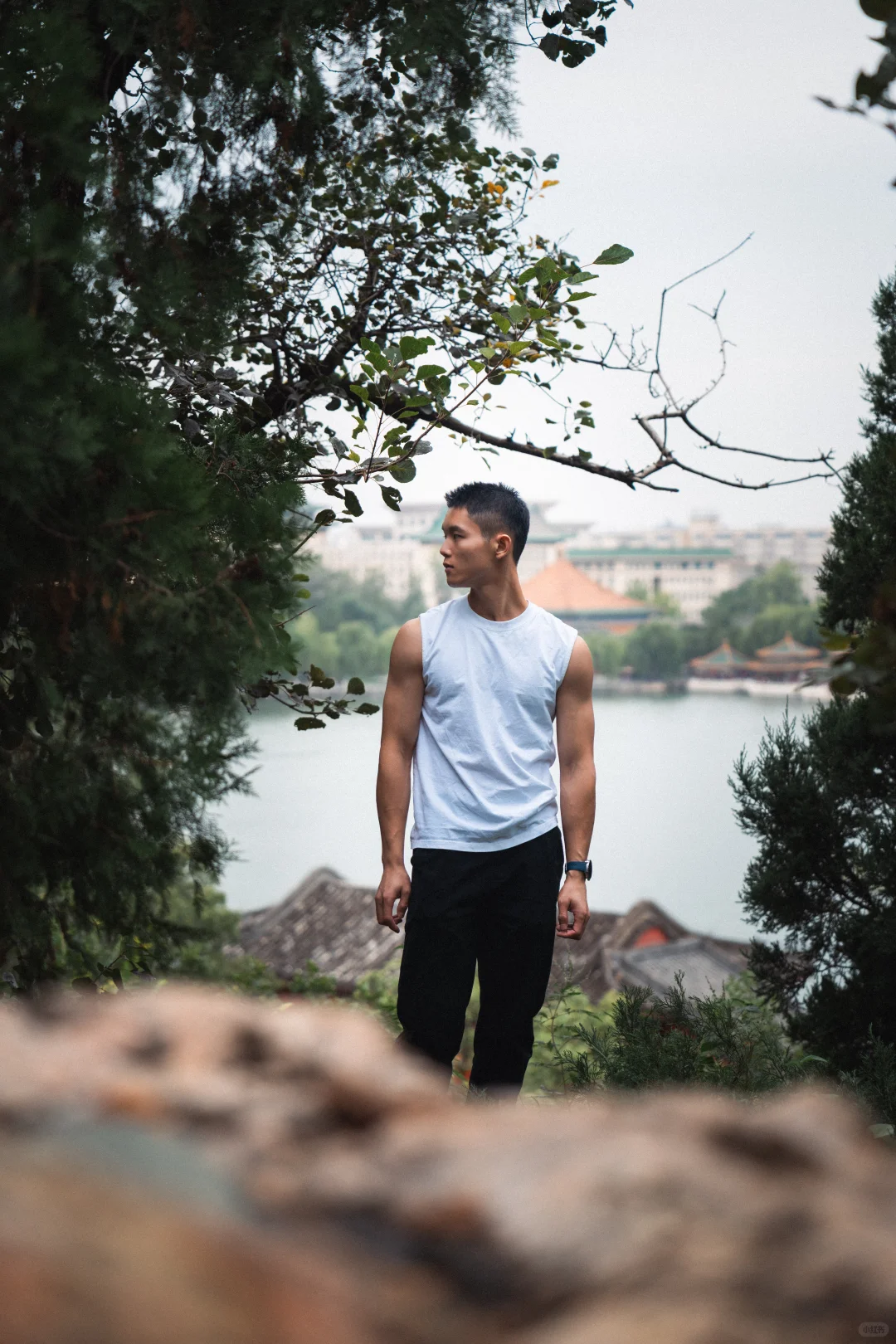 机位在，景山公园！