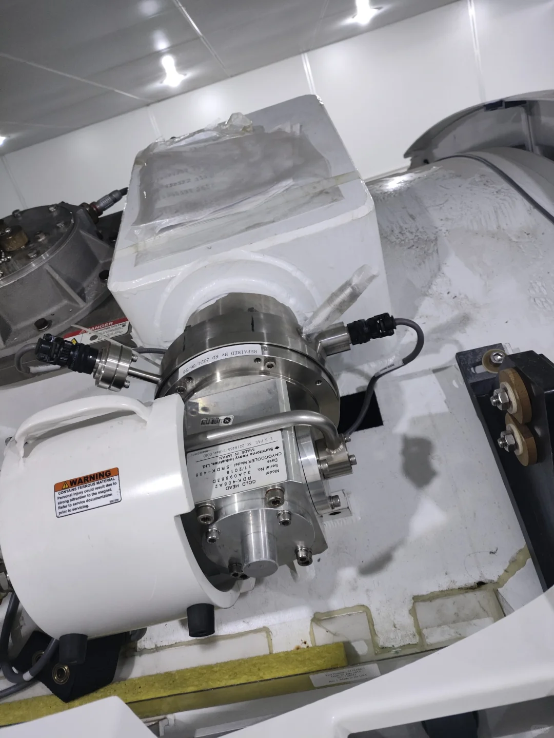 核磁内部拆解移机