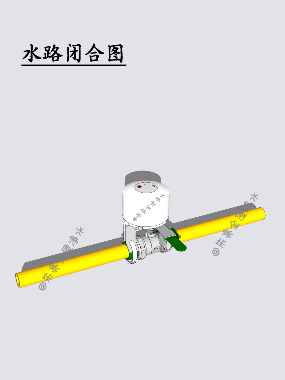 【净水配件】智能电动阀门