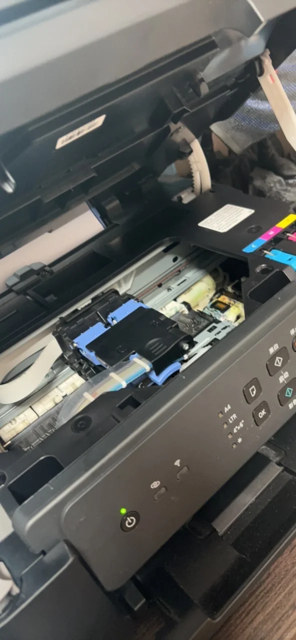 打印机打不出来彩色？试试清洗喷头吧。