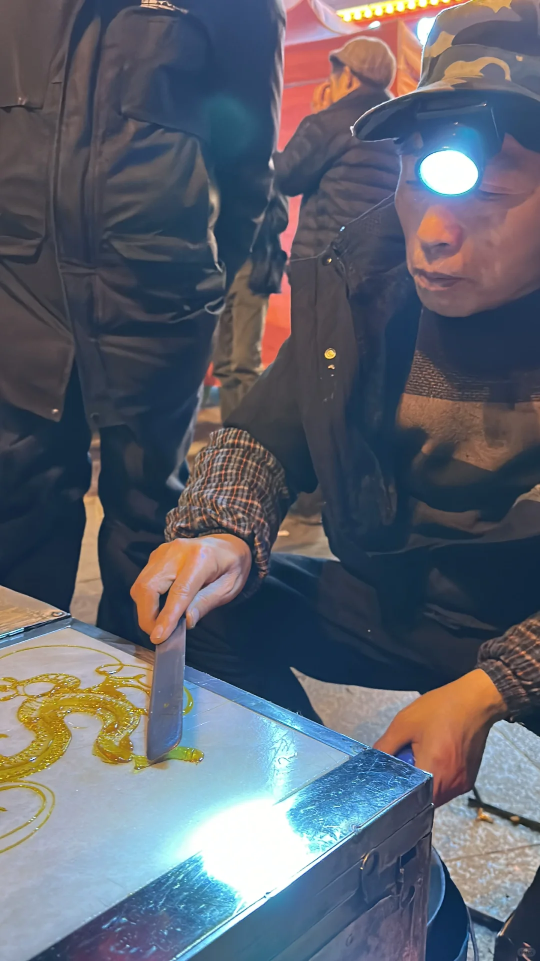 偶遇记忆里的糖画叔叔