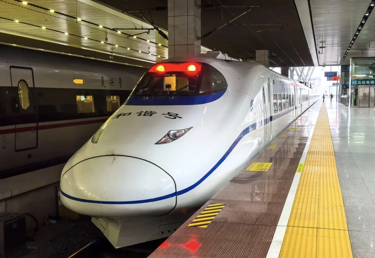 CRH2C型动车组冲高