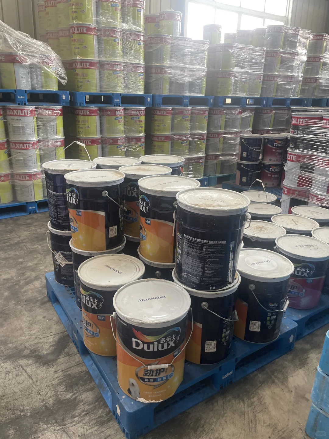 油漆终于下单了 多乐士劲护你们买成多少钱？