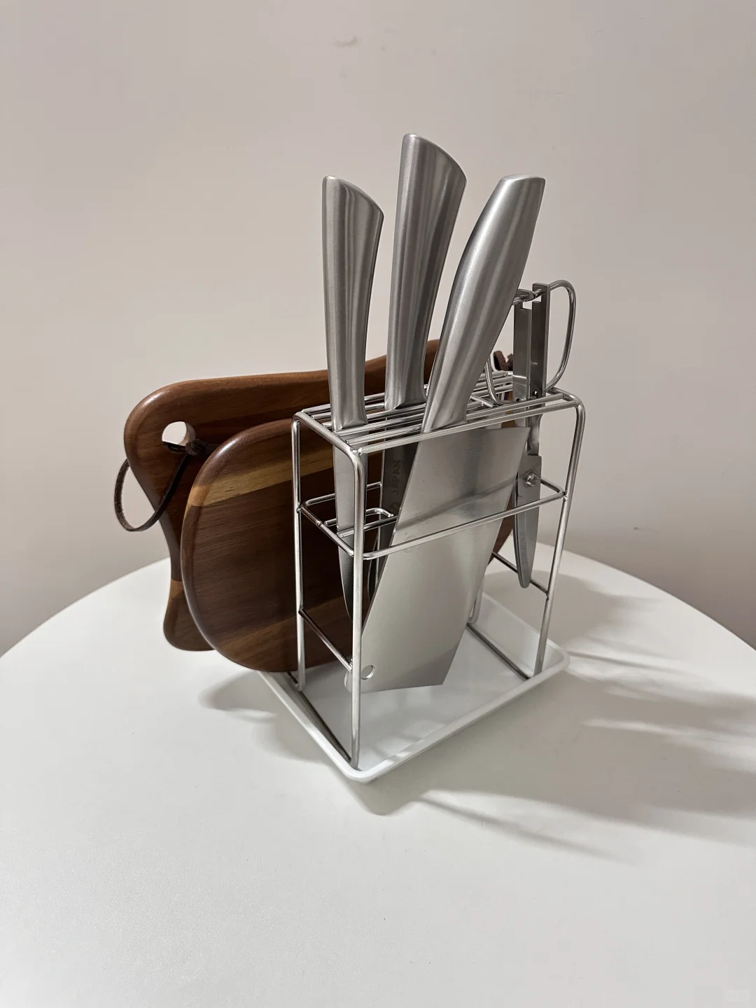 买到再也不怕发霉的304不锈钢刀架！