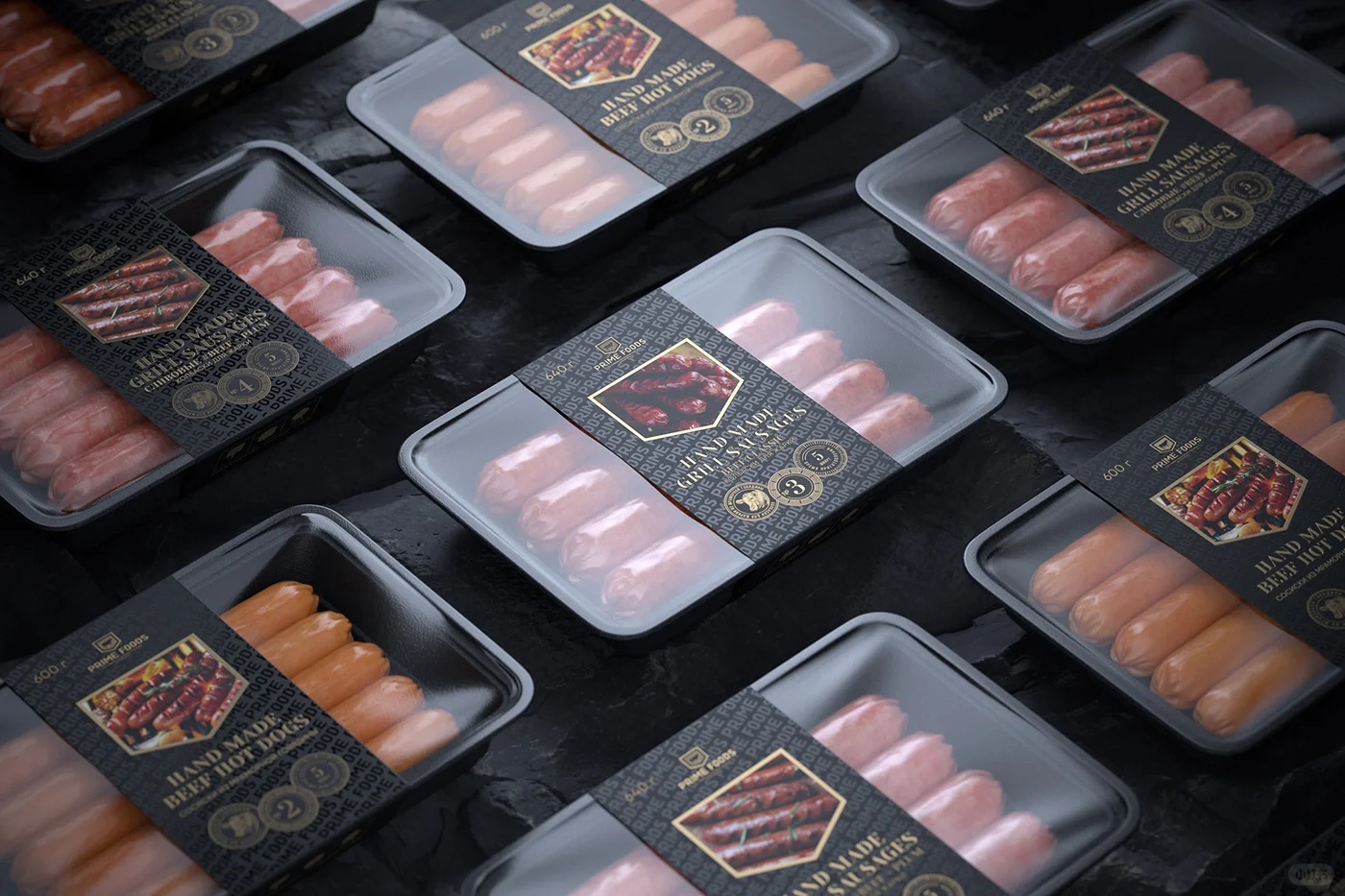 肉食贵族?系列包装设计?肉制品包装