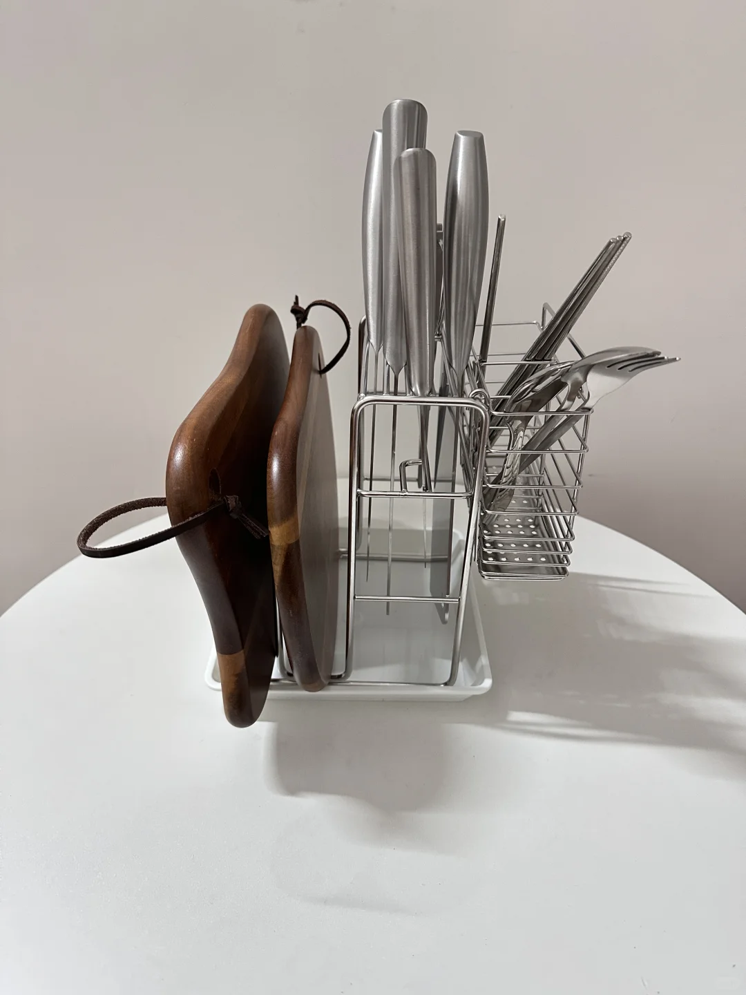 买到再也不怕发霉的304不锈钢刀架！