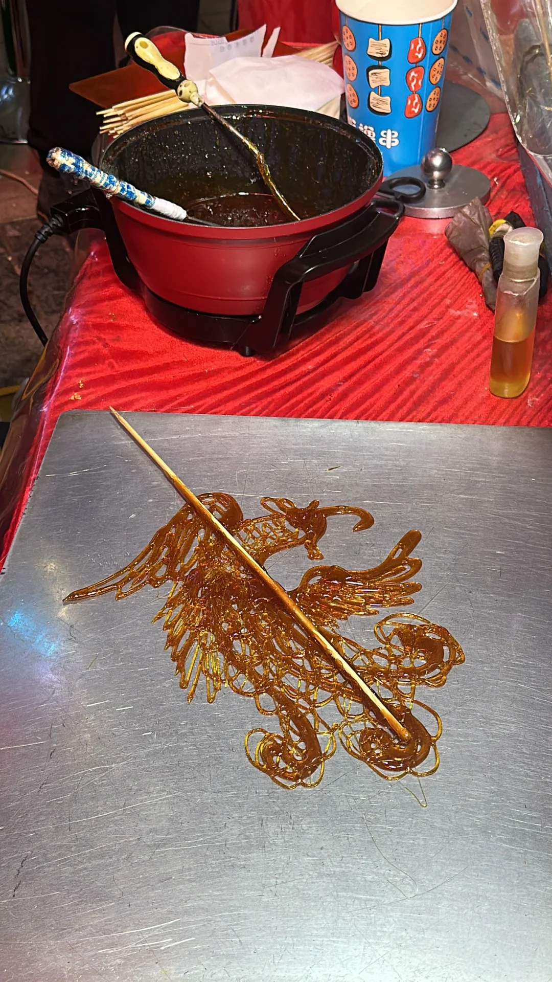 人间烟火气 糖画-凤凰